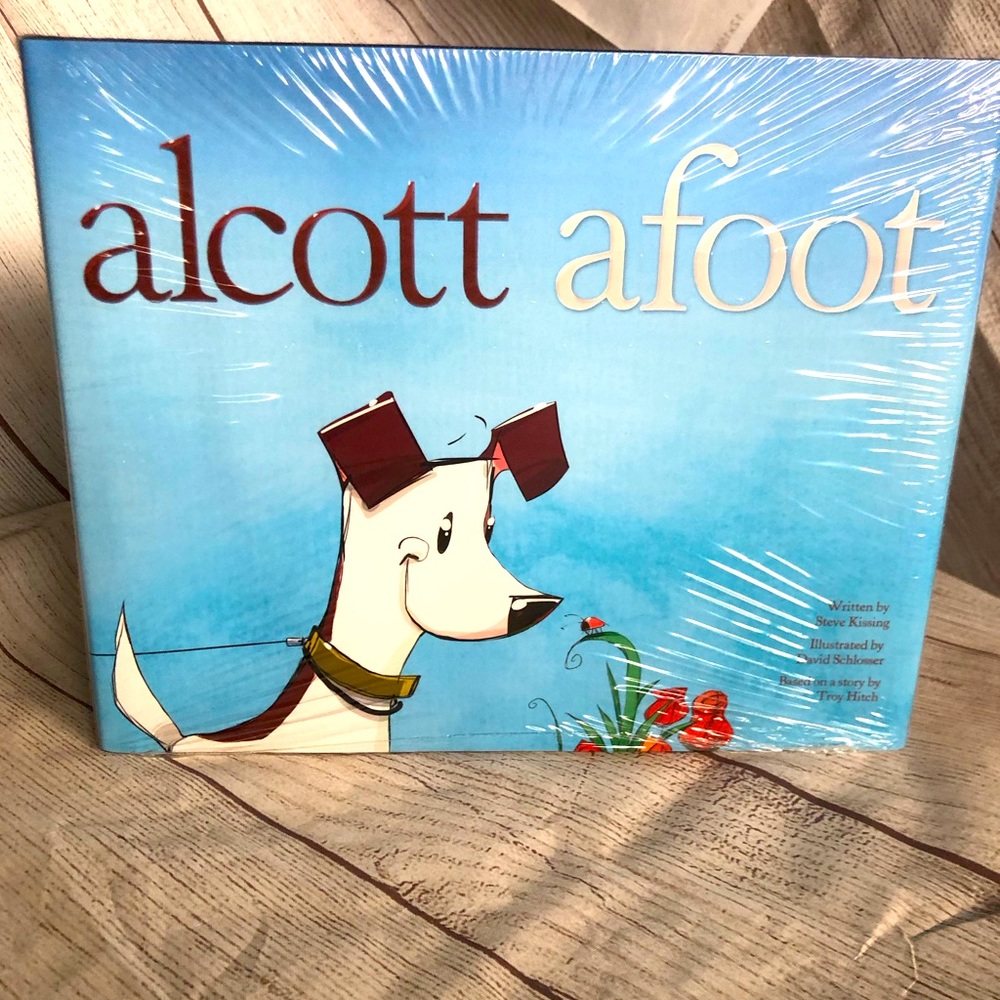 BRAND NEW Alcott Afoot by Steven Kissing Children’s Hardcover Book 2011